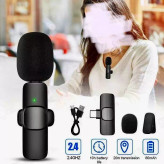 میکروفن یقه ای K9 مدل دو میکروفونه