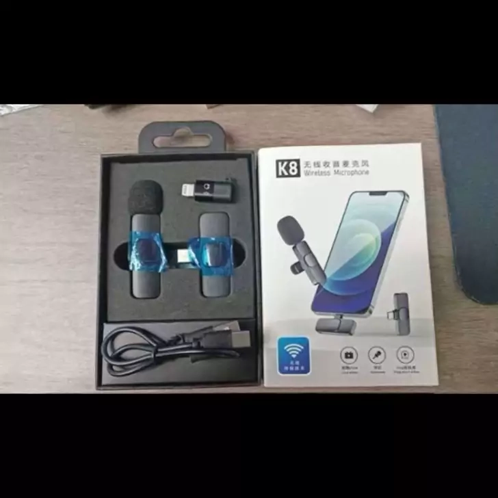 میکروفون یقه ای مدل k8