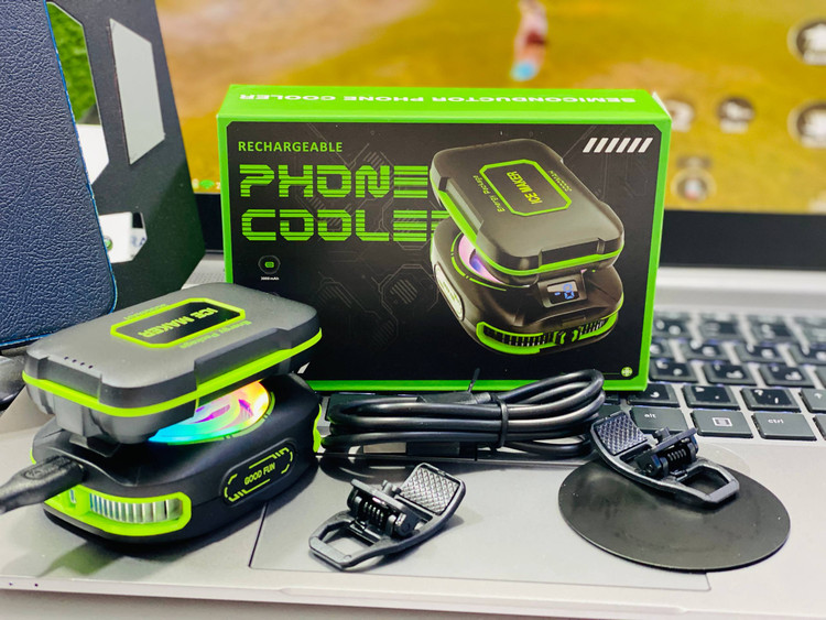 فن خنککننده گوشی موبایل پاوربانکدار 3000 میلیآمپر مدل JS85