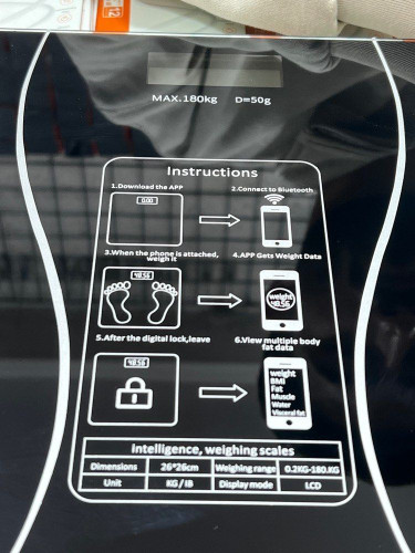 ترازو دیجیتال هوشمند مدل INTELLIGENT