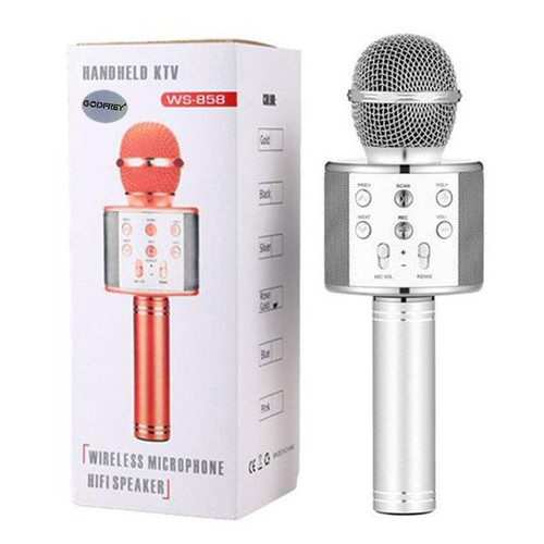اسپیکر میکروفونی بلوتوثی مدل WS-858