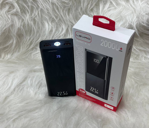 پاوربانک LEVINO مدل N-38 با ظرفیت 20000 mla