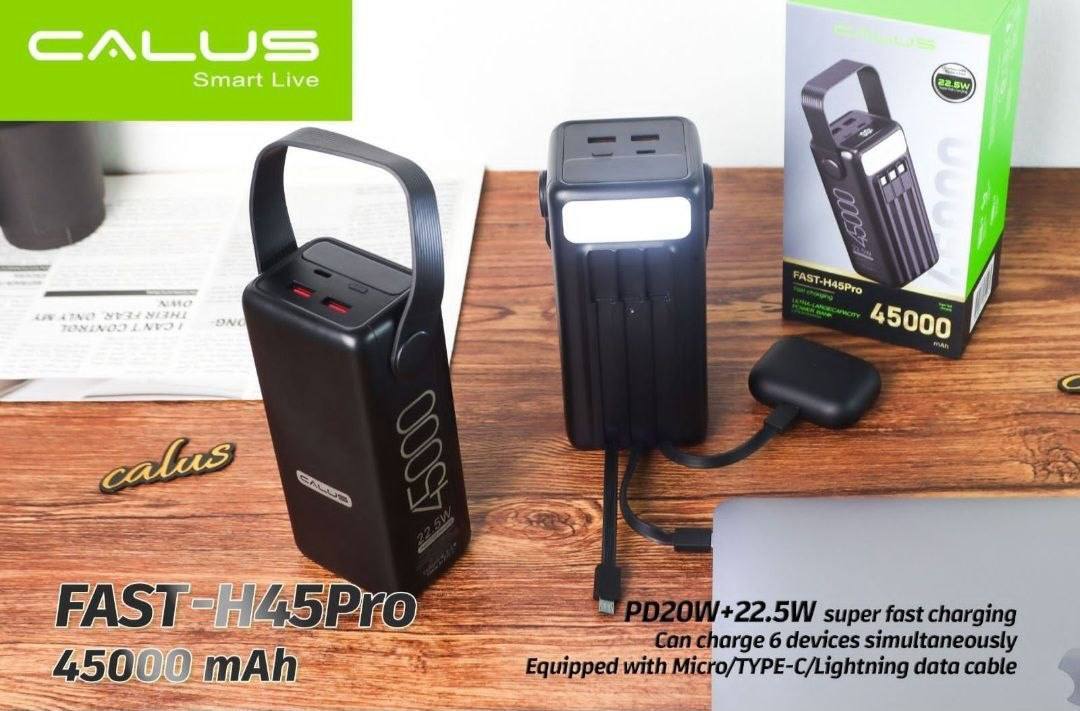 پاوربانک کالوس 45000 میلی آمپر مدل FAST-H45Pro