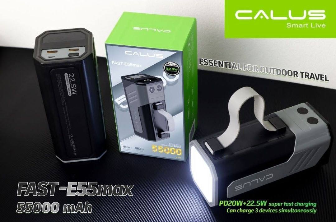 پاوربانک کالوس 55000 میلی آمپر مدل FAST-E55ax