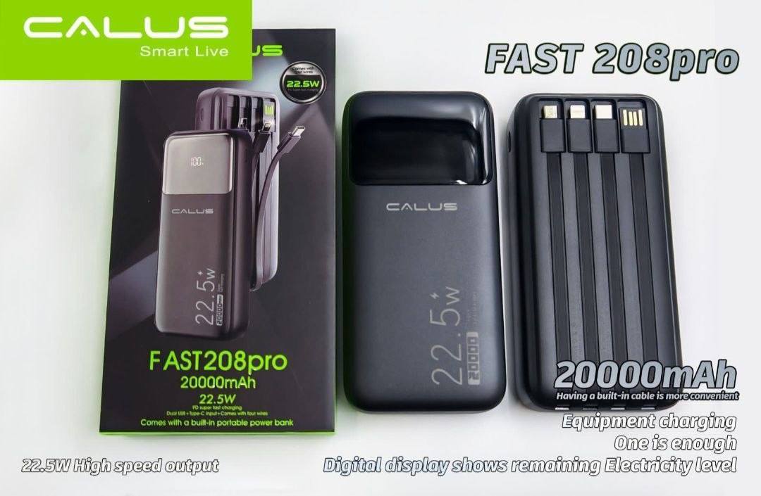 پاوربانک 20000 میلی آمپر کالوس مدل FAST208
