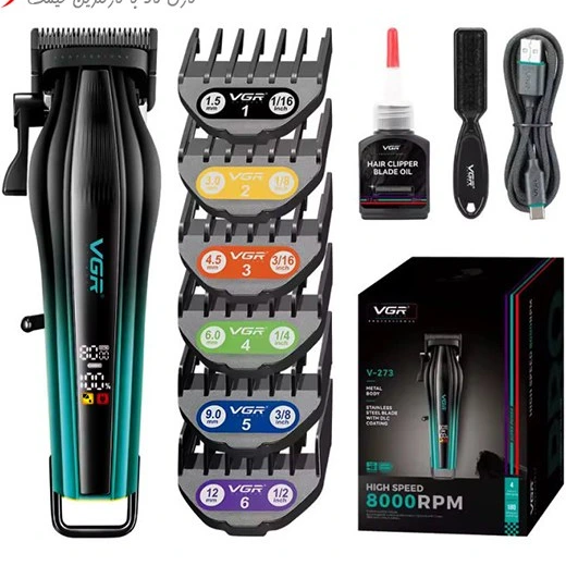 ماشین اصلاح موی سر و صورت وی جی آر V-273