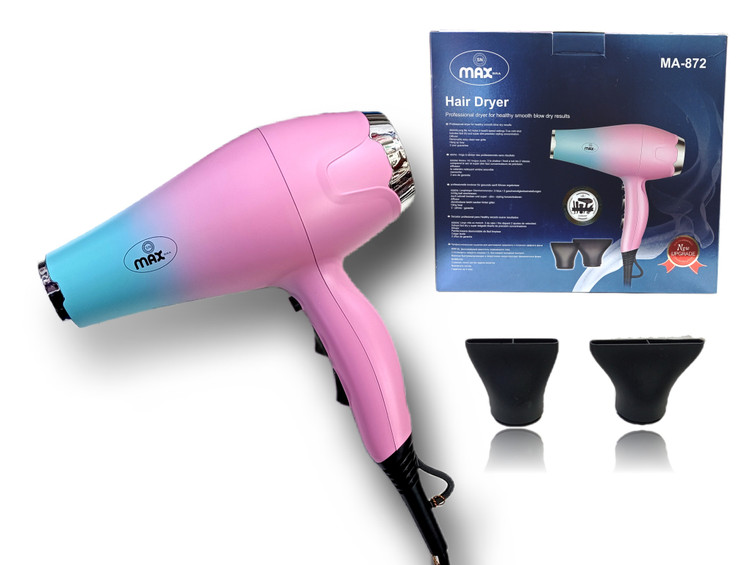 سشوار مکس ایتالیا حرفه ای MAX PROFESSIONAL NEW ITALY MA-872
