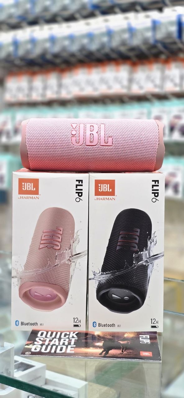 اسپیکر اورجینال JBL مدل FLIP6 (اسپیکر بلوتوثی قابل حمل)