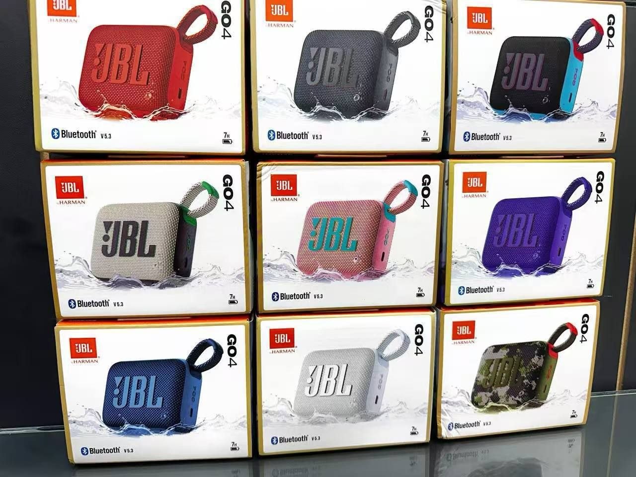 اسپیکر اورجینال JBL مدل GO 4 (اسپیکر بلوتوثی قابل حمل)