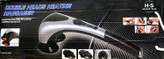 ماساژور حرارتی درمانی مادون قرمز double heads heating massager S1010