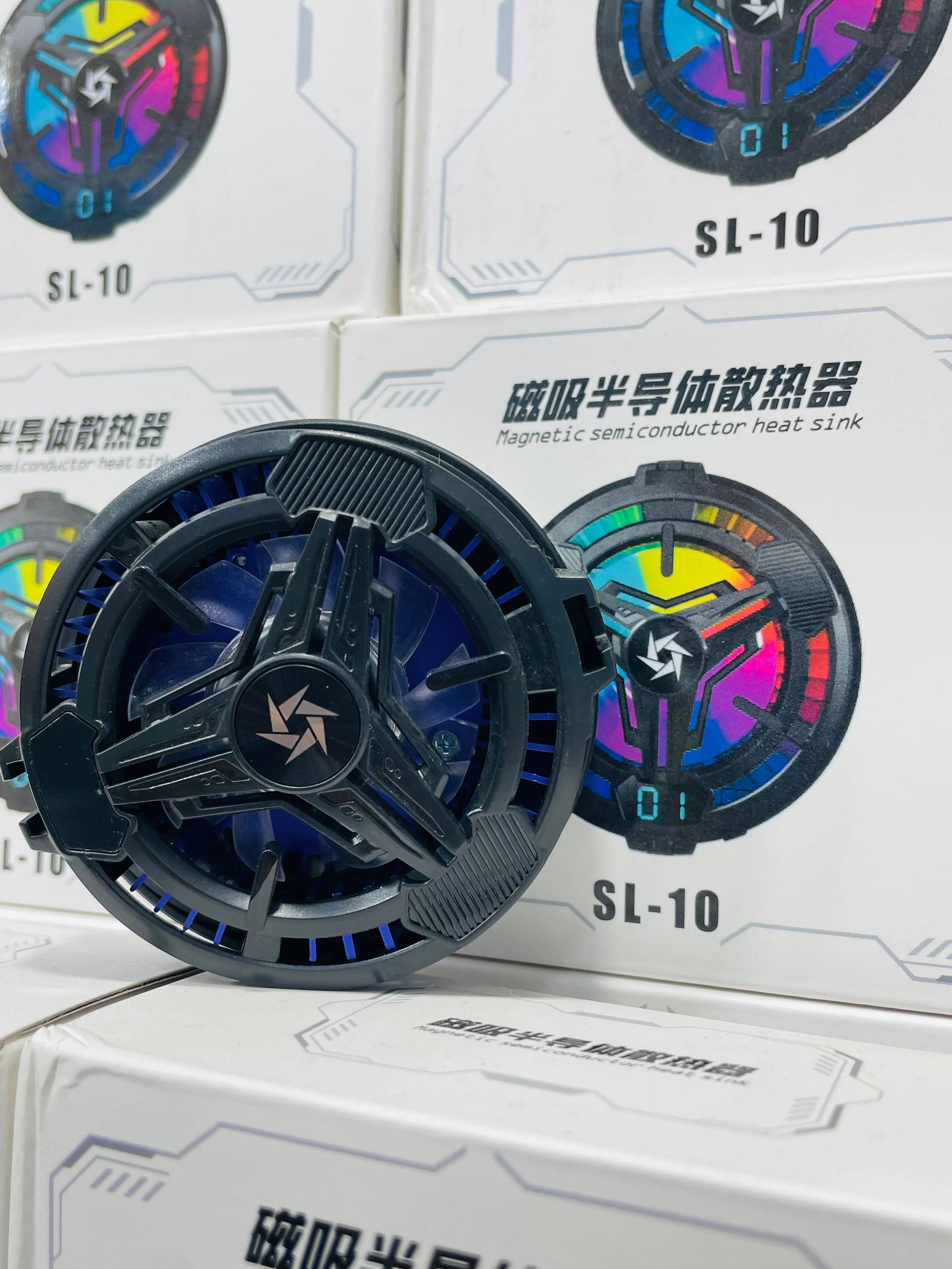 فن خنک‌کننده موبایل گیمینگ SL-10 (کولر گوشی نیمه‌رسانا)
