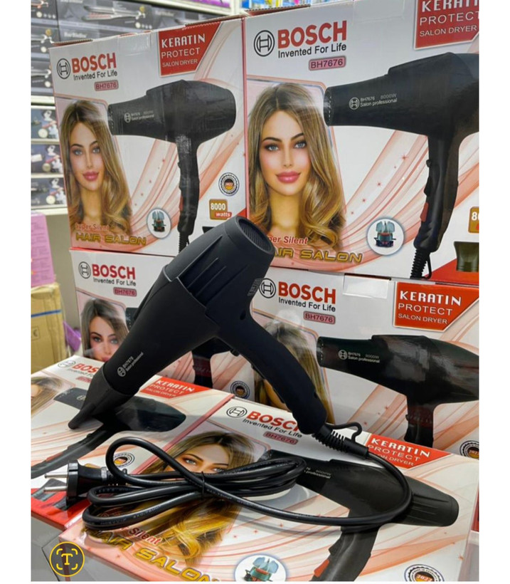 سشوار حرفه ای بدن مخملی بوش BOSCH SALON PROFESSIONAL