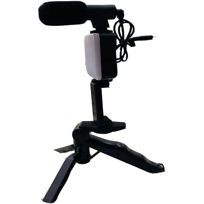 گیم بال مدل AY-49RGB |کیت تولید محتوا و فیلمبرداری چ دارای میکروفون و رینگ لایت حرفهای