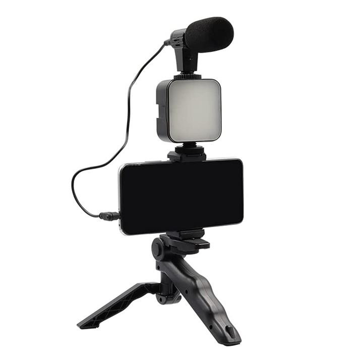 گیم بال مدل AY-49RGB |کیت تولید محتوا و فیلمبرداری چ دارای میکروفون و رینگ لایت حرفهای