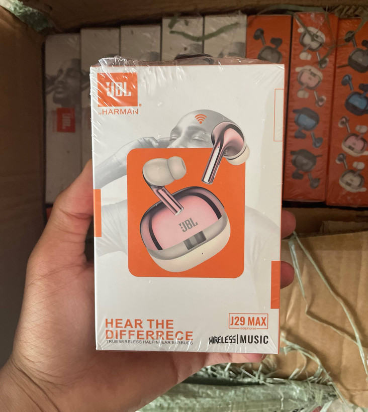 ایرپاد بیسیم JBL مدل JBL Wireless Earbuds| هندزفری بلوتوثی با کیفیت صدای فوقالعاده و طراحی شیک