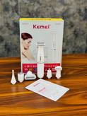 شیور زنانه Kemei مدل KM-3523 | 6 کاره شارژی و برقی ضدآب با سریهای متنوع اصلاح