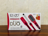 ست برس حرارتی، بابلیس و اتو مو ENZO مدل EN-3955W | دیجیتالی با صفحات سرامیکی و فناوری یونساز