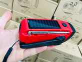 اسپیکر و رادیو اضطراری Solar Crank Radio | رادیو خورشیدی با باتری 2000mAh، چراغ قوه و قابلیت شارژ موبایل