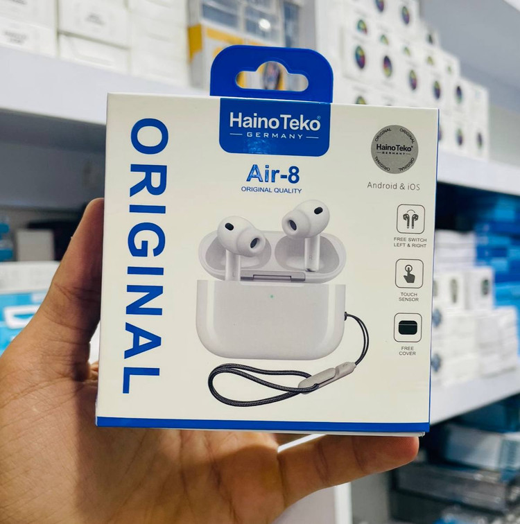ایرپاد Haino Teko مدل Air-8 | هندزفری بلوتوثی با طراحی جدید و کیفیت صدای فوقالعاده