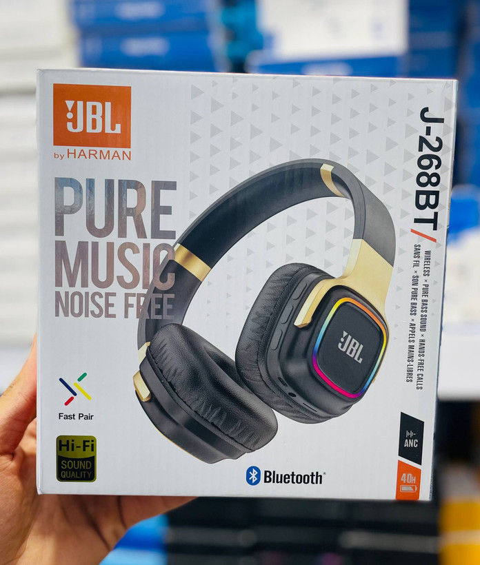 هدفون JBL مدل J-268 BT | هدفون بلوتوثی با کیفیت صدای فوقالعاده و طراحی شیک