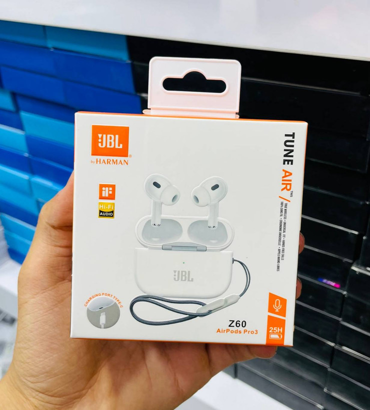 ایرپاد JBL مدل Z60 Pro 2 | هندزفری بلوتوثی بیسیم با کیفیت صدای فوقالعاده