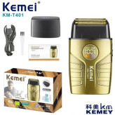 ماشین اصلاح موی صورت شارژی Kemei مدل KM-T401 | موزن حرفهای با طراحی خوشدست