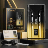 شیور صفر زن Kemei مدل KM-T418 | ماشین اصلاح صورت با اشعه UV ضد حساسیت