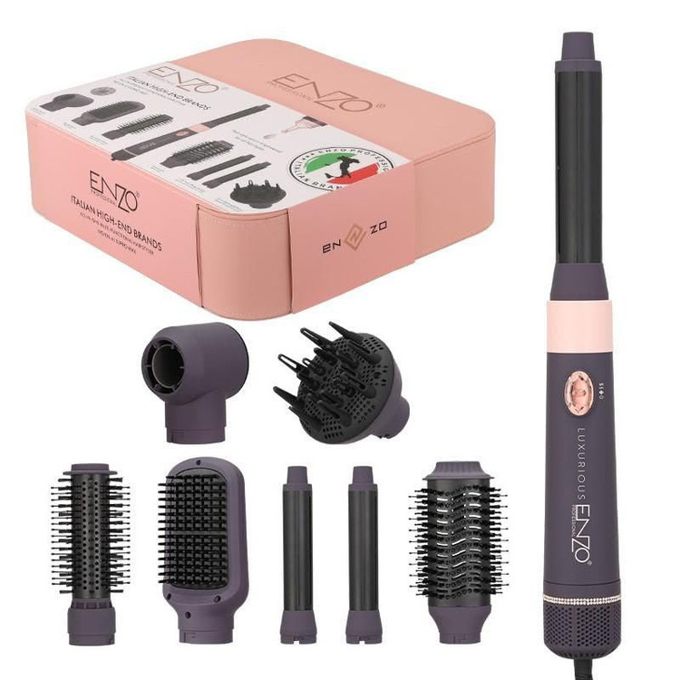 ست سشوار و حالتدهنده مو ENZO PROFESSIONAL ITALY مدل PRO MAX EN-4133 | ست حرفهای چندکاره مو