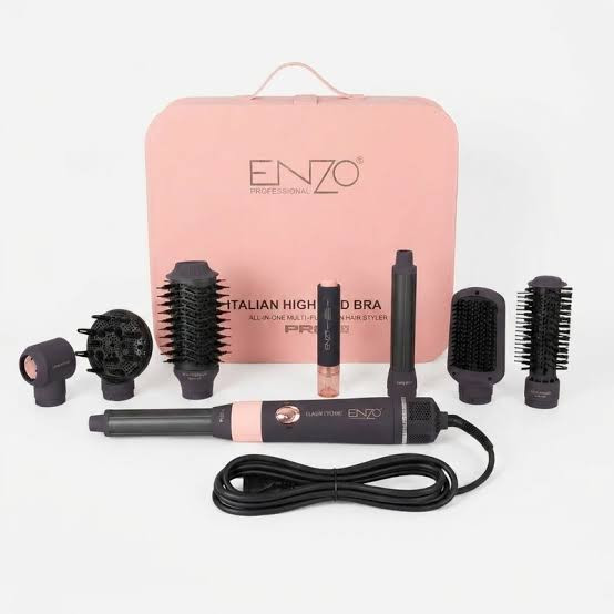 ست سشوار و حالتدهنده مو ENZO PROFESSIONAL ITALY مدل PRO MAX EN-4133 | ست حرفهای چندکاره مو