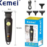 ماشین اصلاح Kemei مدل KM-2371 | موزن حرفهای با تیغه سرامیکی و برش مستقیم