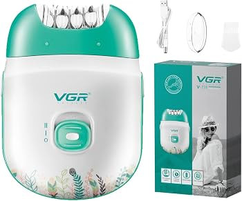 اپیلاتور شارژی وی جی آر VGR مدل V-726 | دو سرعته