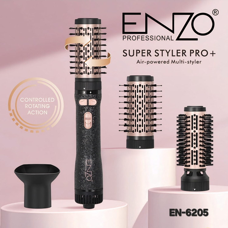سشوار چرخشی انزو ایتالیا مدل ENZO PROFESSIONAL ITALY 6205/2026 | حرفهای و کاربردی