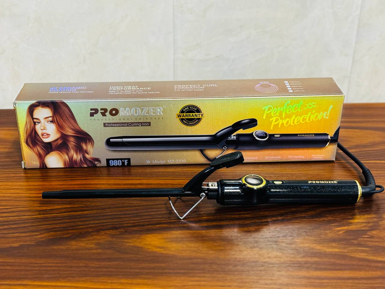 بابلیس دیجیتالی PROMOZER مدل MZ-2239 | فر سیم تلفنی 9 میلی‌متری