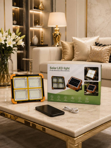 پروژکتور یا چراغ شارژی مدل solar led light